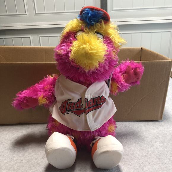 Build a Bear Other - Build A Bear MLB Cleveland Indians Chief Wahoo Mascot Slider Plush in Jersey